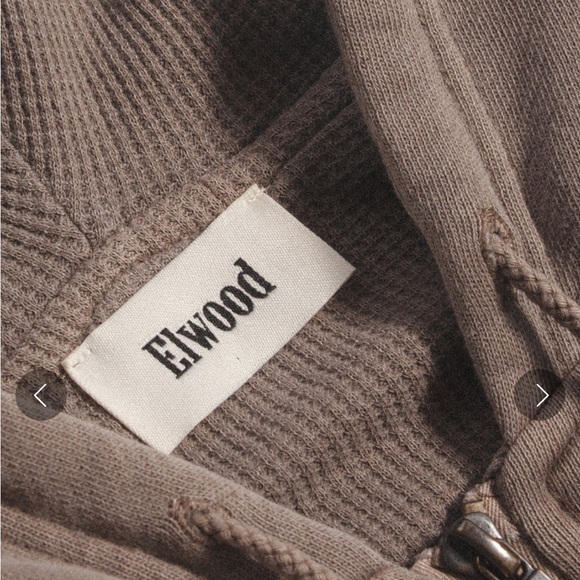 Elwood Babydoll Crop Zip Hoodie - Picture 8 of 8